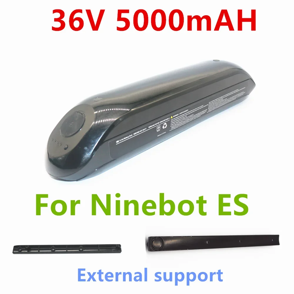 36V 5000mAh External Battery Scooter Battery Is Suitable for Ninebot Segway Es1/2/4 Series, Electric Scooter Accessories