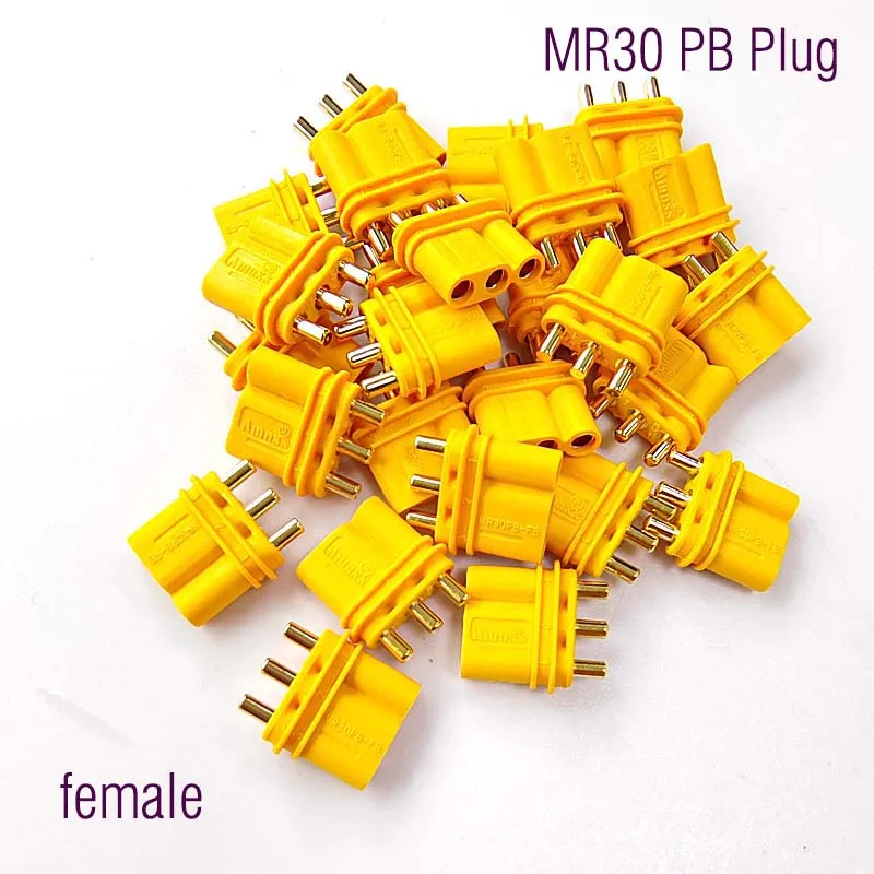 20pcs / 100pcs  Amass XT30U Male Female Bullet Connector Plug the Upgrade XT30 For RC FPV Lipo Battery RC drone