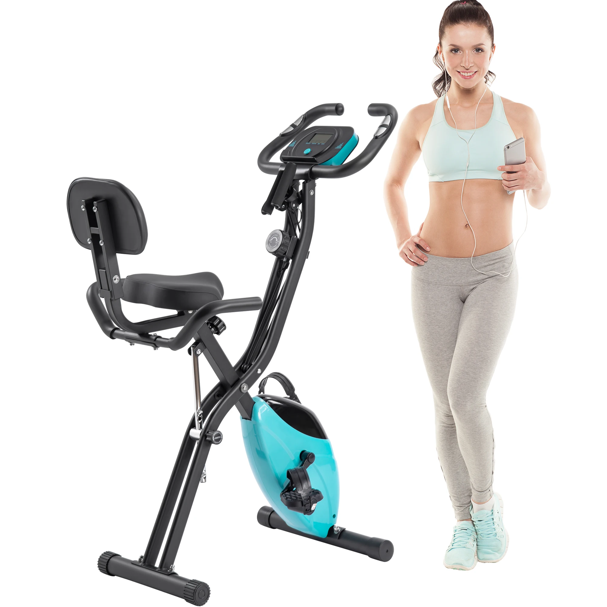 

Home Fitness Equipment Bike with Portable Workout Home Workout Indoor Exercise Equipment Portable Fitness Machine Daily Training