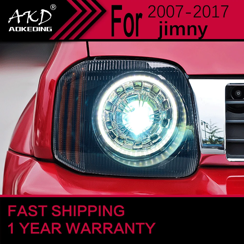 

Car Lights for Suzuki Jimny LED Headlight 2007-2017 Jimny Head Lamp Drl Projector Lens Automotive Accessories