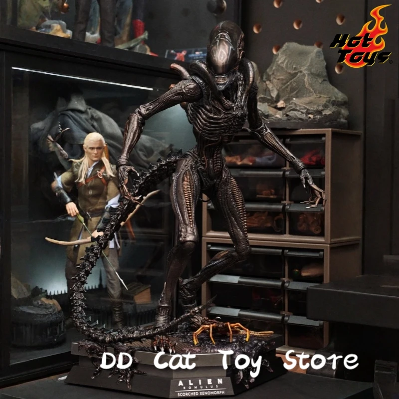 

In Stock Genuine Hot Toys HT MMS784 Alien Romulus Scorched Xenomorph 1/6th Scale Collectible Model Action Figure Birthday Gift