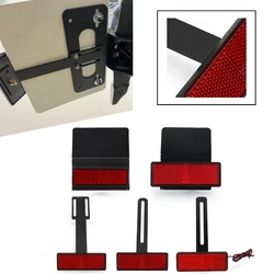 For YAMAHA FZ6 / Fazer 2004-2009 2008 2007 FZ6 Fazer Motorcycle Accessories Aluminum License Plate Holder Extend Tail Reflector