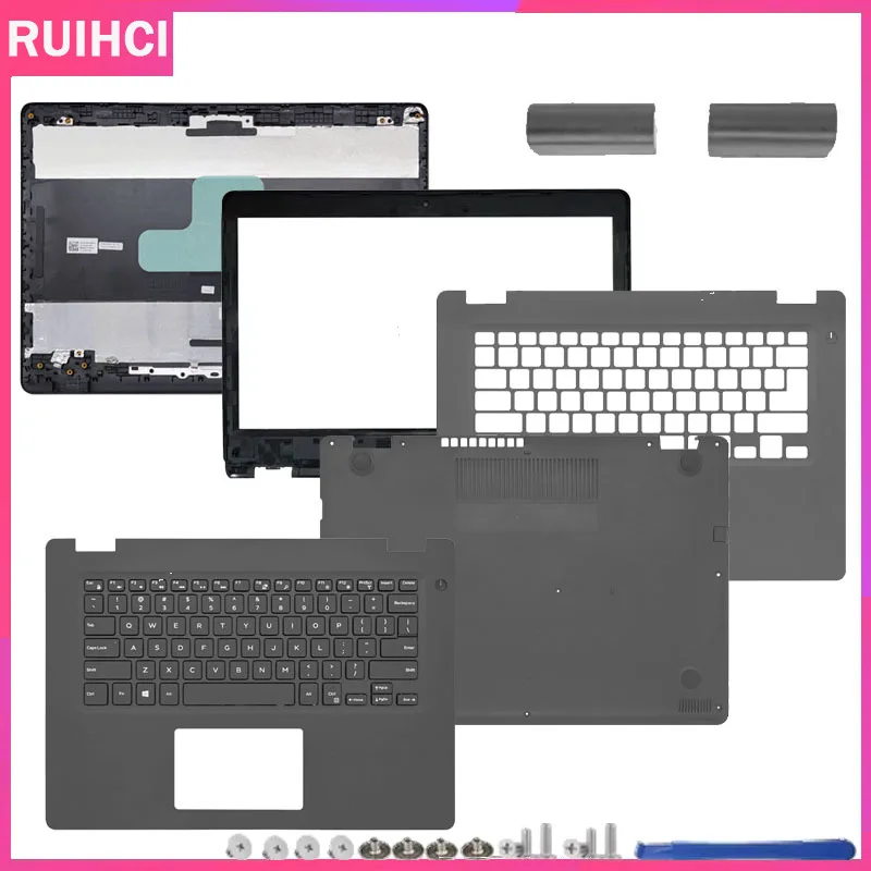 

Для Latitude 3490 L3490 E3490 P89G задняя крышка ЖК-дисплея, передняя панель, упор для рук, верхняя нижняя часть корпуса, петля