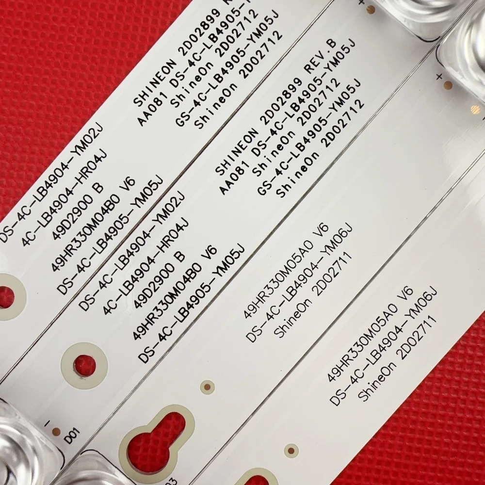 LED Strip for 49S303 49S405TDAA 49S305 49S403 49S405 49d2900 49p2us L49s4900fs 49l2600 L49s4900 49u7800 TOT_49_D2900