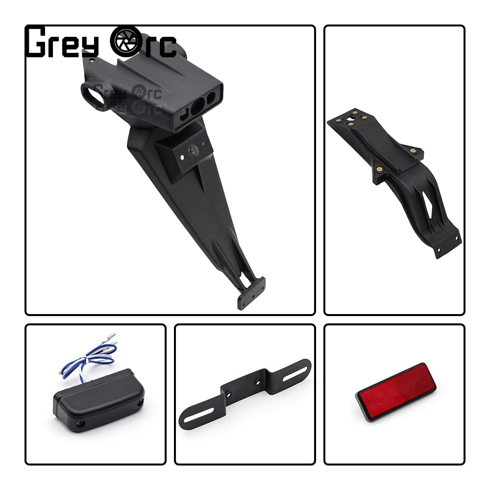

Rear Fender Mudguard Cover License Registration Plate Taillight Bracket For Kawasaki ZX 6R 696 2009-2016 ZX-10R 2008-2010 ZX-6R