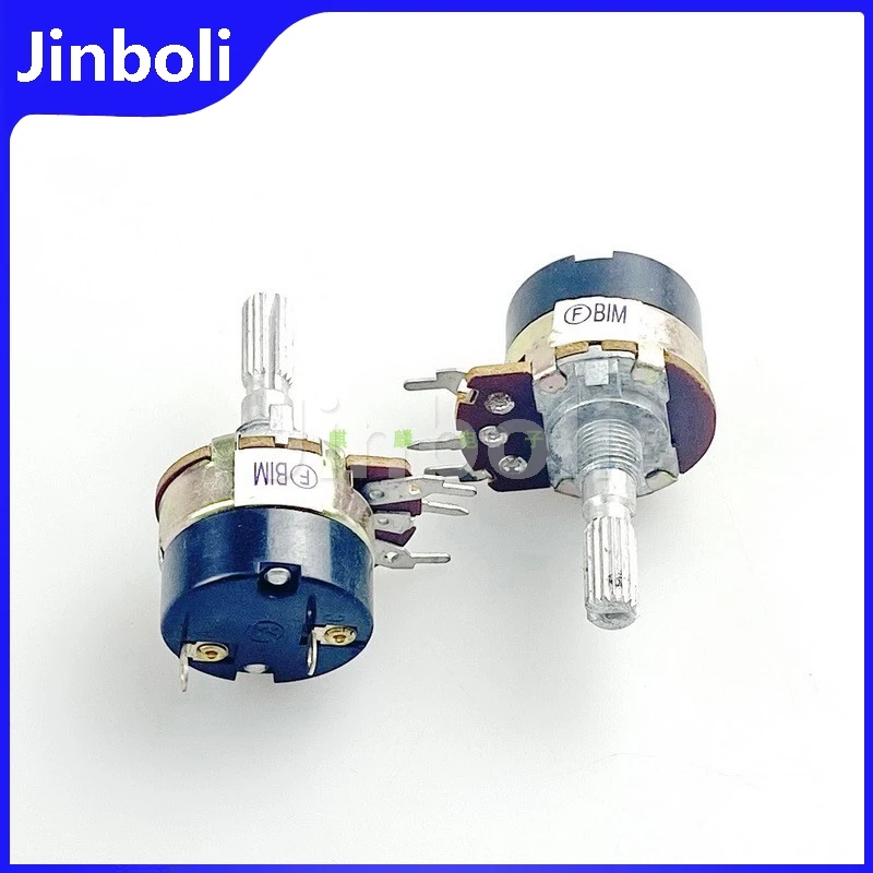 1PCS Type 138 Dimming Rotary Potentiometer B1M Fan Adjustment Switch Handle Length 25MM Speed Control Switch