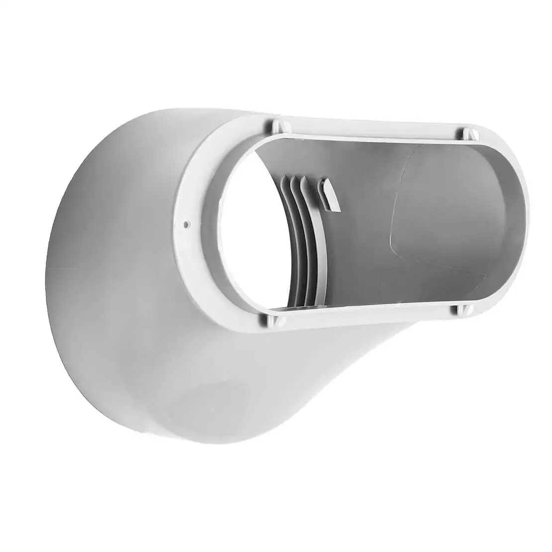 Air Conditioning Discharge Exhaust Hose Duct Adapter Pipe Interface Connector