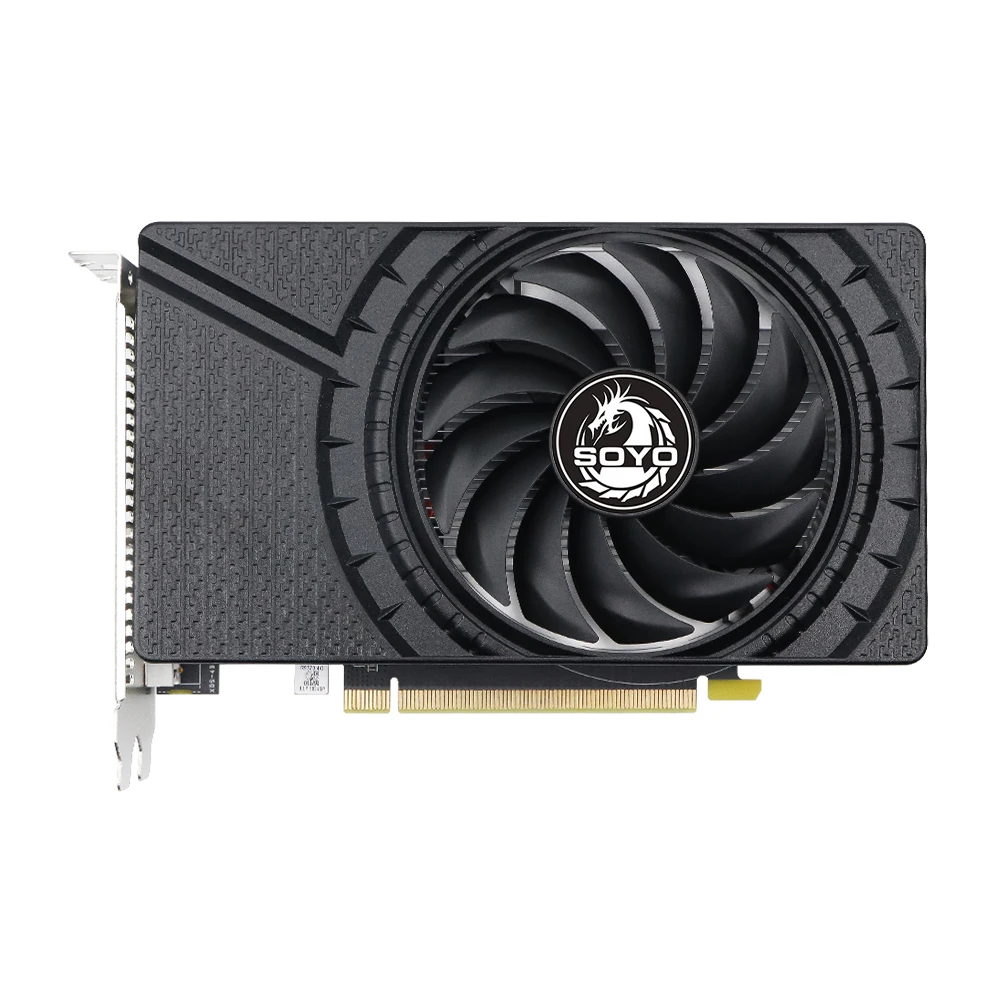 SOYO AMD Radeon R9 370 4G Graphics Card GDDR5 Video Memory 256Bit Gaming Card PCIE3.0x16 DP DVI for Desktop Computer Host