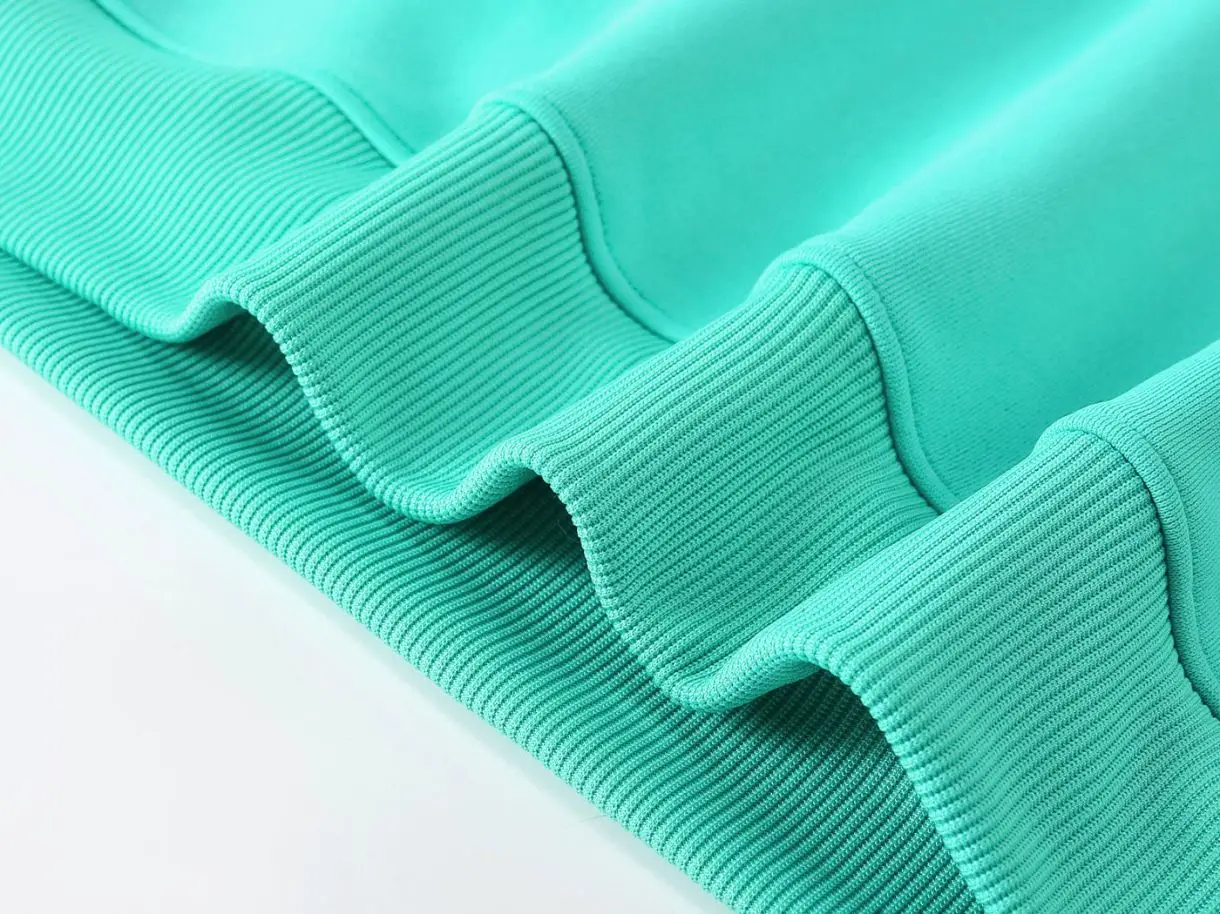 350g Man Long Sleeve Fleece Sweatshirts Loose Fit Sweaters No Hood Soft Men's Casual Streetwear Clothing Solid Plus Size Top