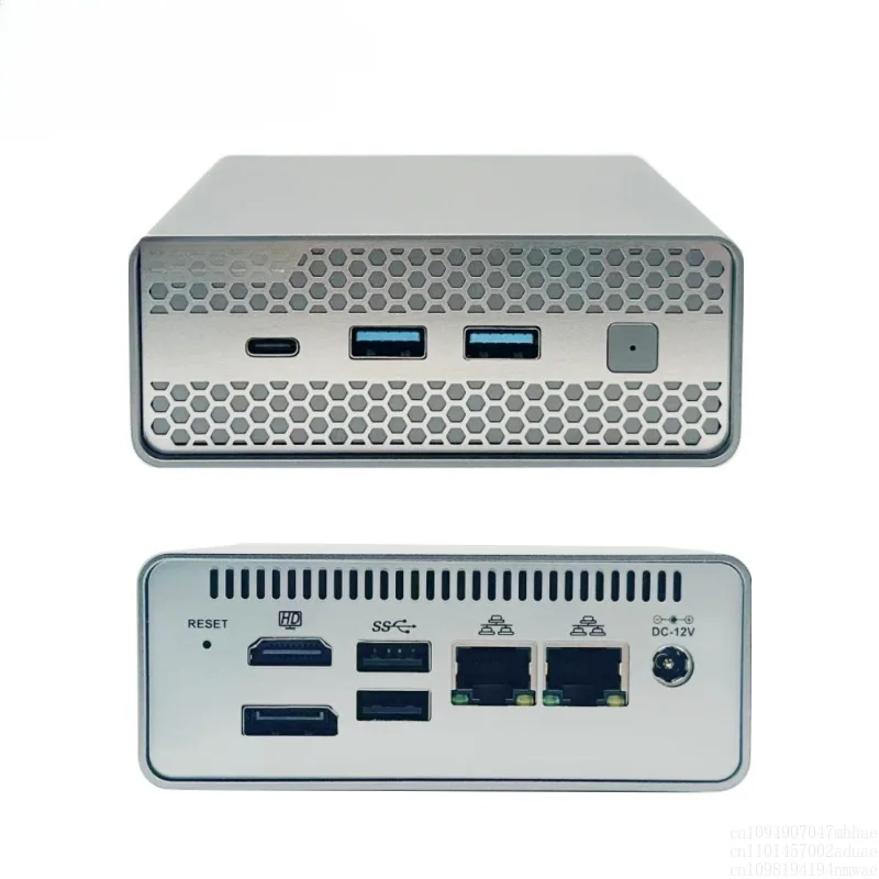 

M1S N100 Full Flash Solid State NAS 2.5G Dual Network Port Mini Host Storage Server 4 NVMe