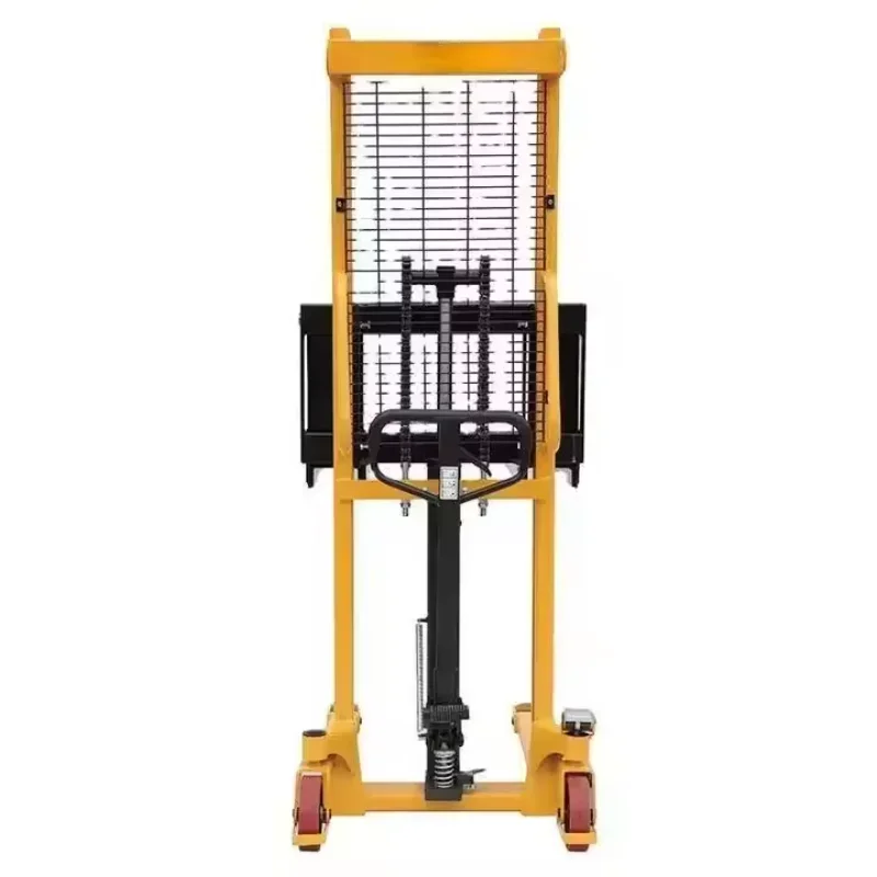 Manual hydraulic convenient stacker for easy handling of goods