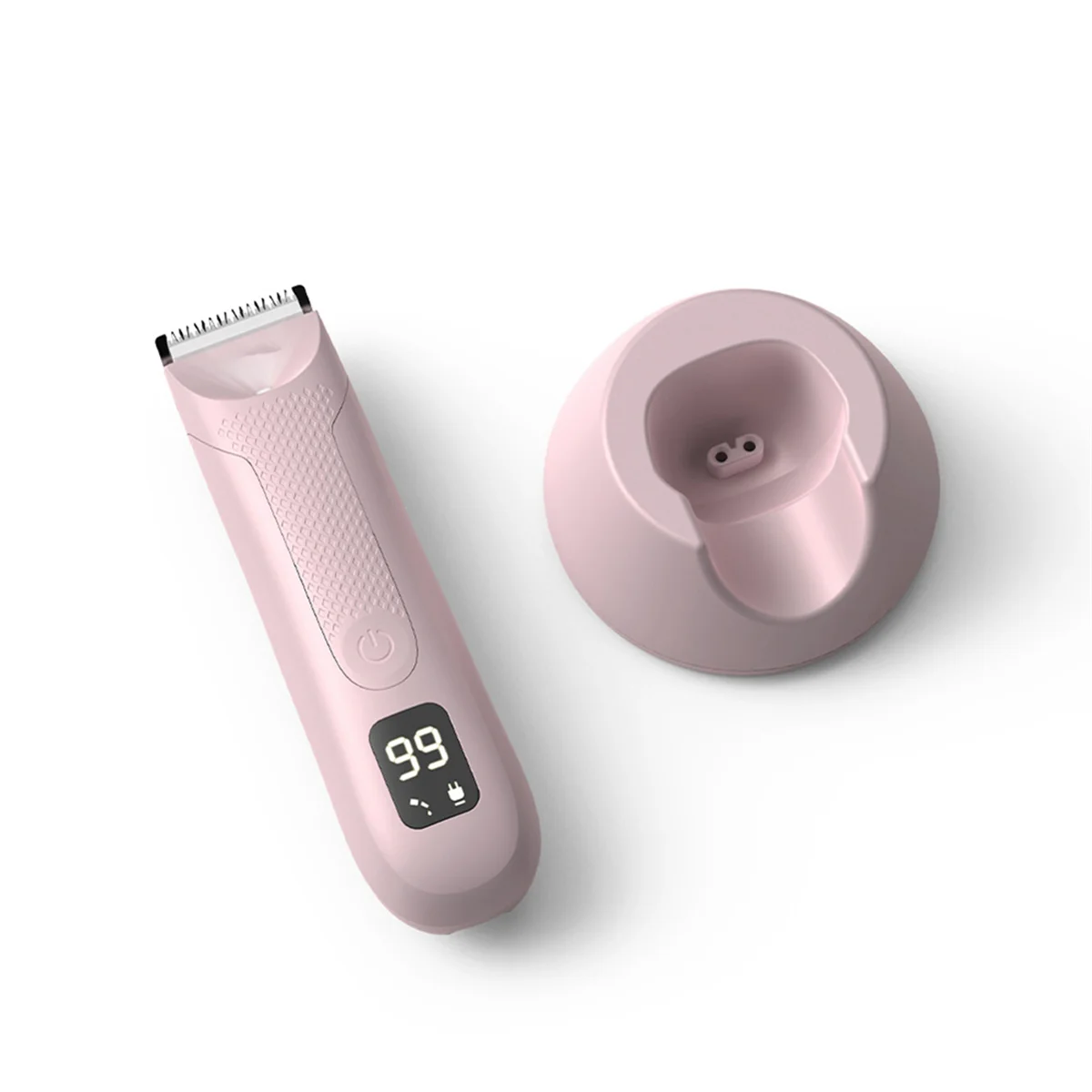 Триммер для мужчин, сменные керамические головки лезвий, Водонепроницаемая бритва для влажного/сухого уха и тела, B