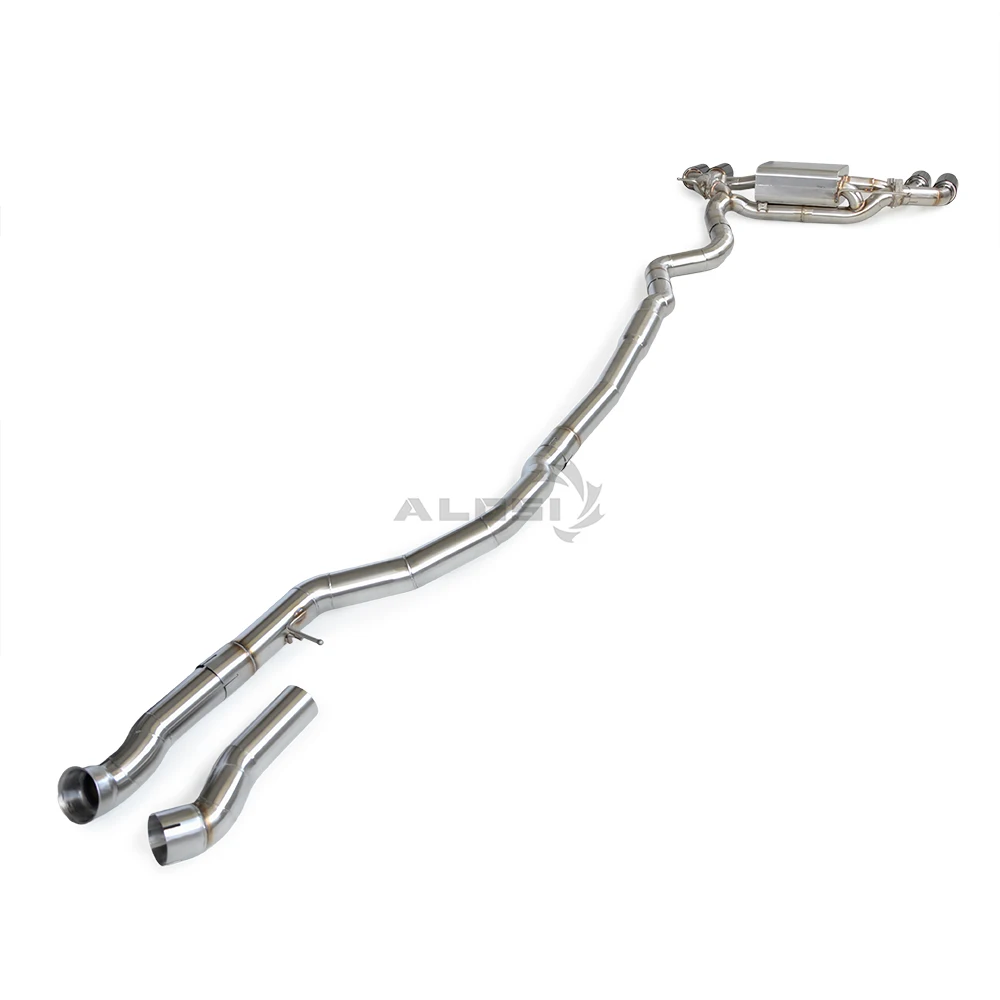 Sports Sound Valve Exhaust for M2 F87 N55 3.0T 2015-2018 | Quad Tip Performance Axleback 304 Stainless Steel