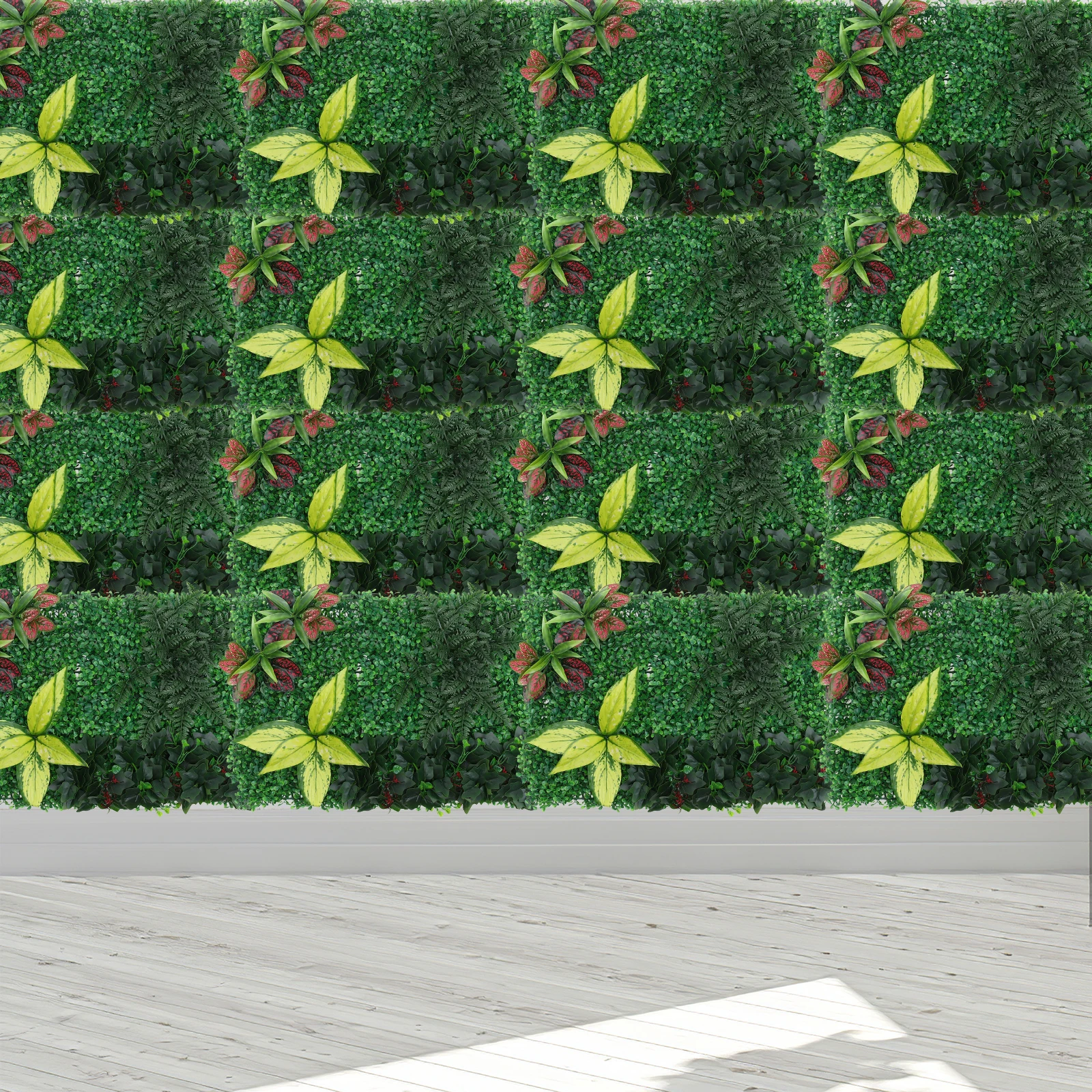 

Artificial Grass Panel Plant Wall Decorative Fence Cover Outdoor Garden Room Backyard Greenery Scalable Panels