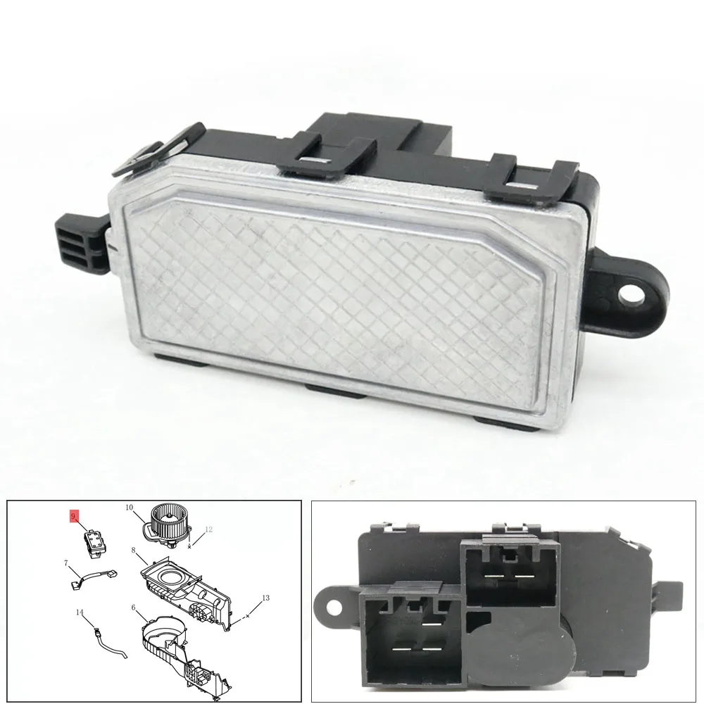 

HVAC Heater Blower Fan Resistor Speed Controller For Ford Fiesta Focus MK3 Kuga CBV Escape III Mondeo IV C-MAX S-MAX Galaxy CA1