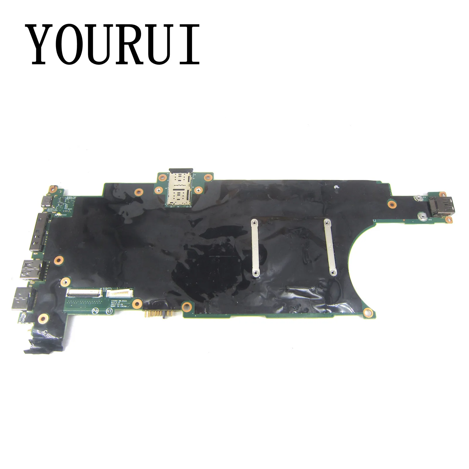 Imagem -02 - Placa-mãe para Lenovo Thinkpad X280 Placa-mãe Portátil com I58350u I79550u Cpu 8gb 16gb Rma Mainboard 01lx681 01lx682