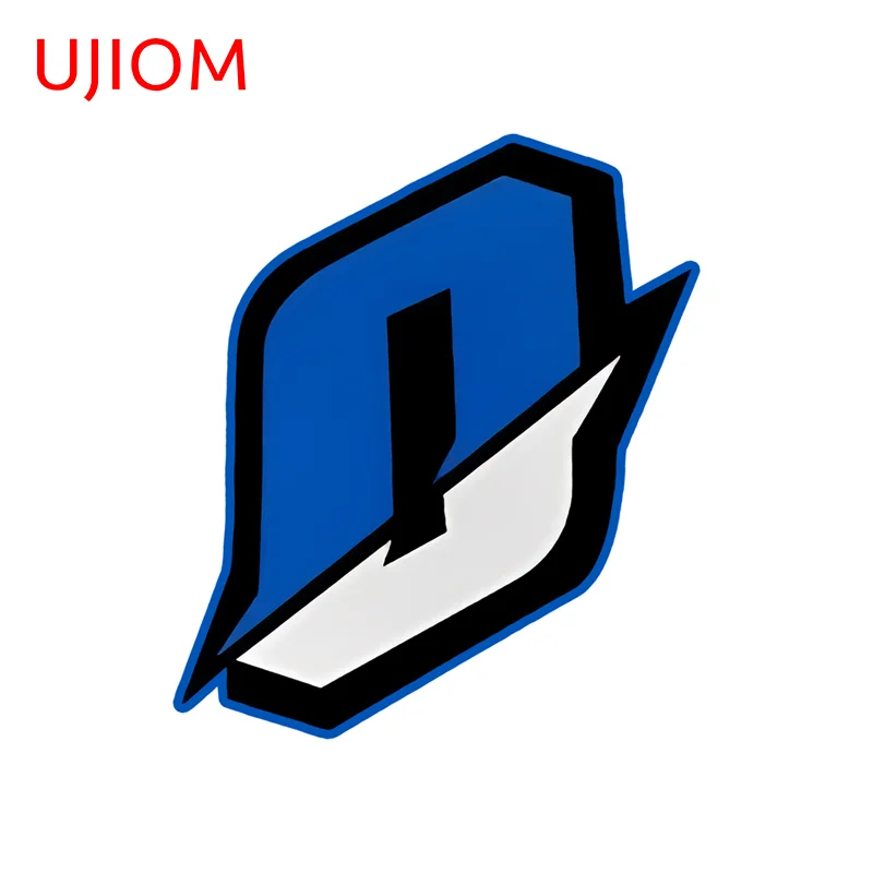 UJIOM Unique Blue Numbers Wall Sticker Chic High Quality Decal Naughty Waterproof Computer Case Decor Suitable for Wardrobe