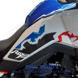 Motorcycle Accessories 3D Epoxy Resin Decal CRF 1100L Africa Twin Stickers Protection Kit for Africa Twin 1100 L 2024-