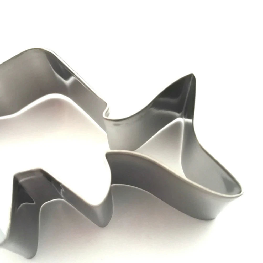 

3 Pcs Fish Shaped Cookie Cutters Stainless Steel Biscuit Mold Set Holiday Shapes Easy Use Demold Clean Food Safe