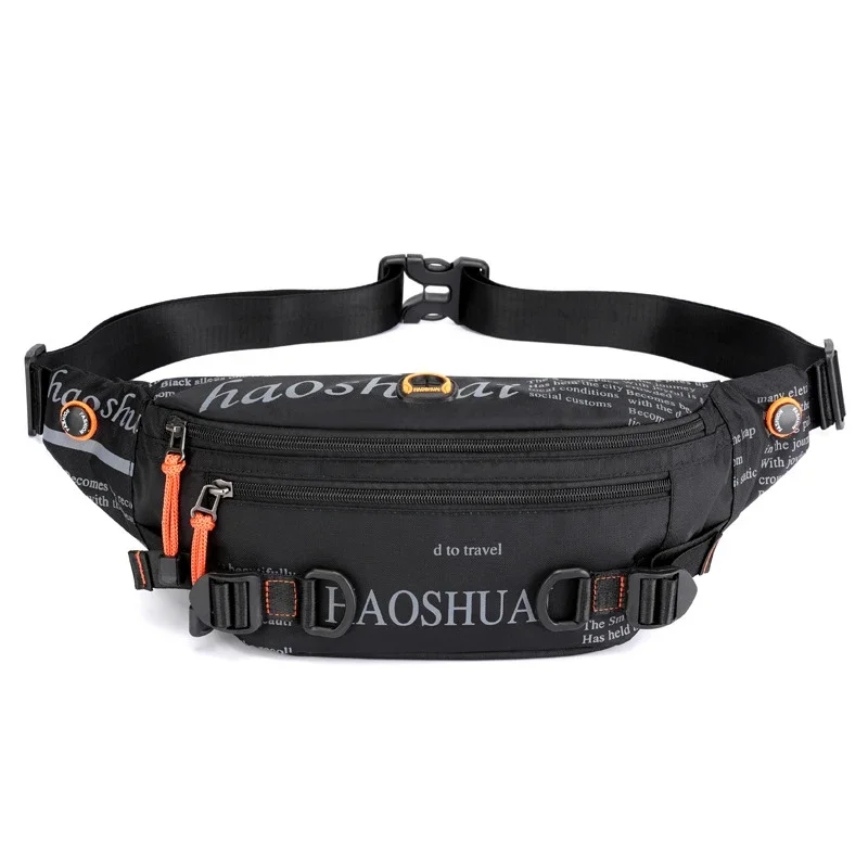 Men Waist Fanny Pack Bag Travel Outdoor Sports Climb Male Messenger Running Nylon Male Sling Chest Bags Bum Hip Belt Fanny Pack