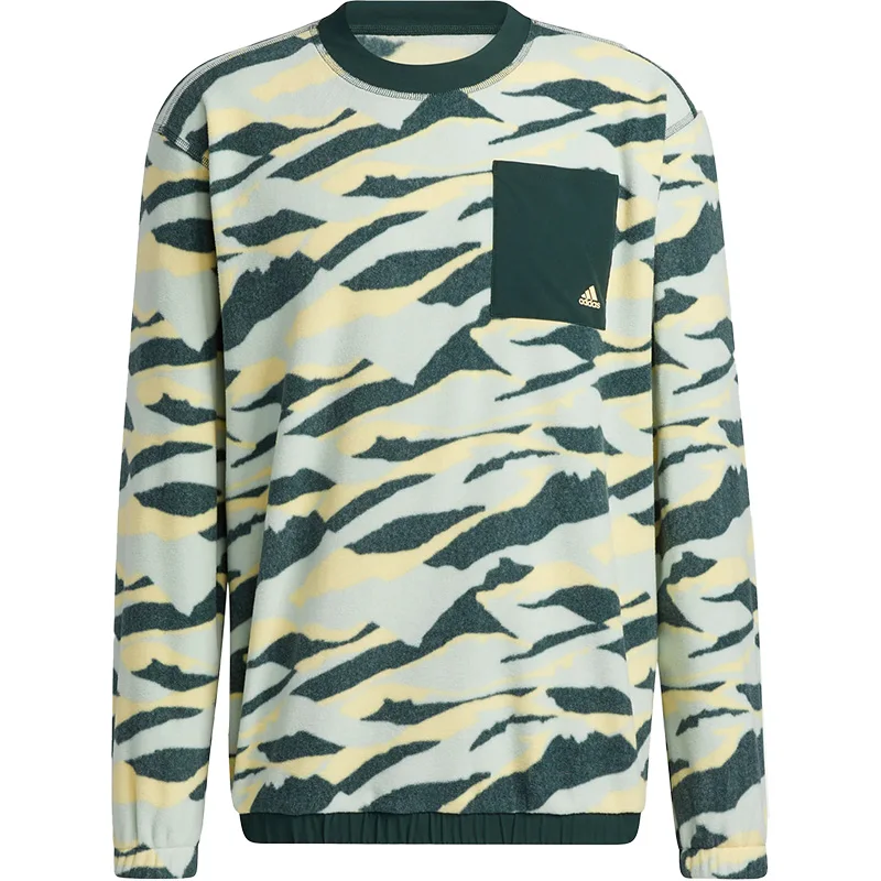 أديداس حقيقية الخريف جديد الرجال جولف البلوز سترة HF6522