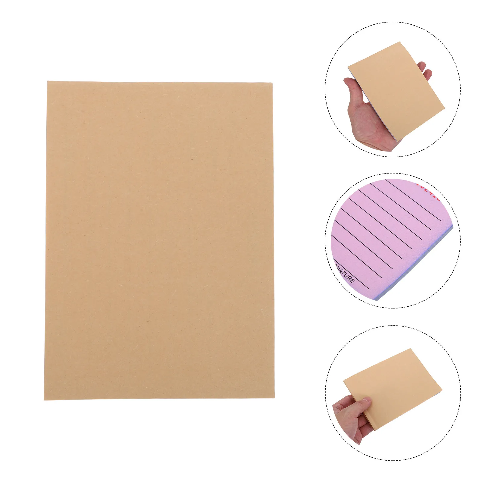 

Комплект из 2 книг-журналов для учета расходов: толстые блокноты для чеков, заказов на закупки, квитанций для малого бизнеса, учета аренды и пожертвований