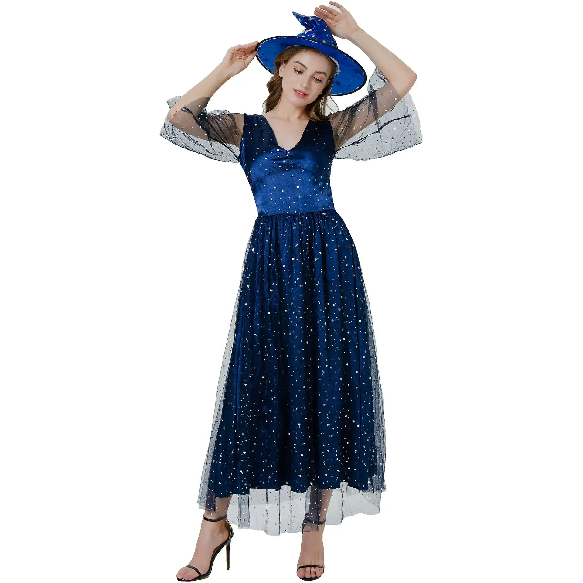 Halloween Hexe Rollenspiel Party Performance Kostüm