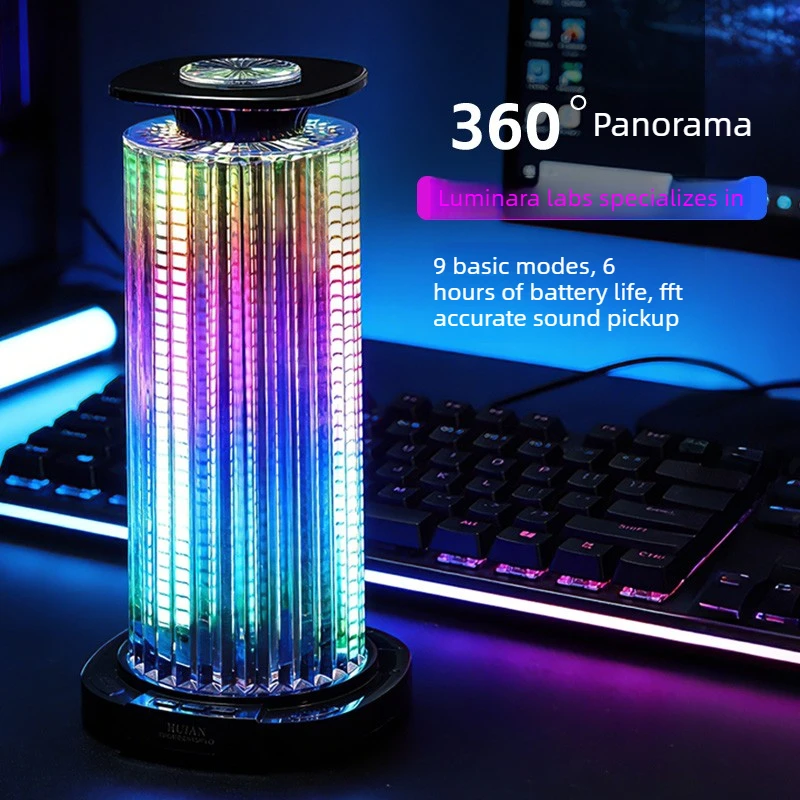 360°-panoramic-rgb-sound-reactive-led-spectrum-ambient-light-–-desktop-car-gaming-music-rhythm-light-with-fft