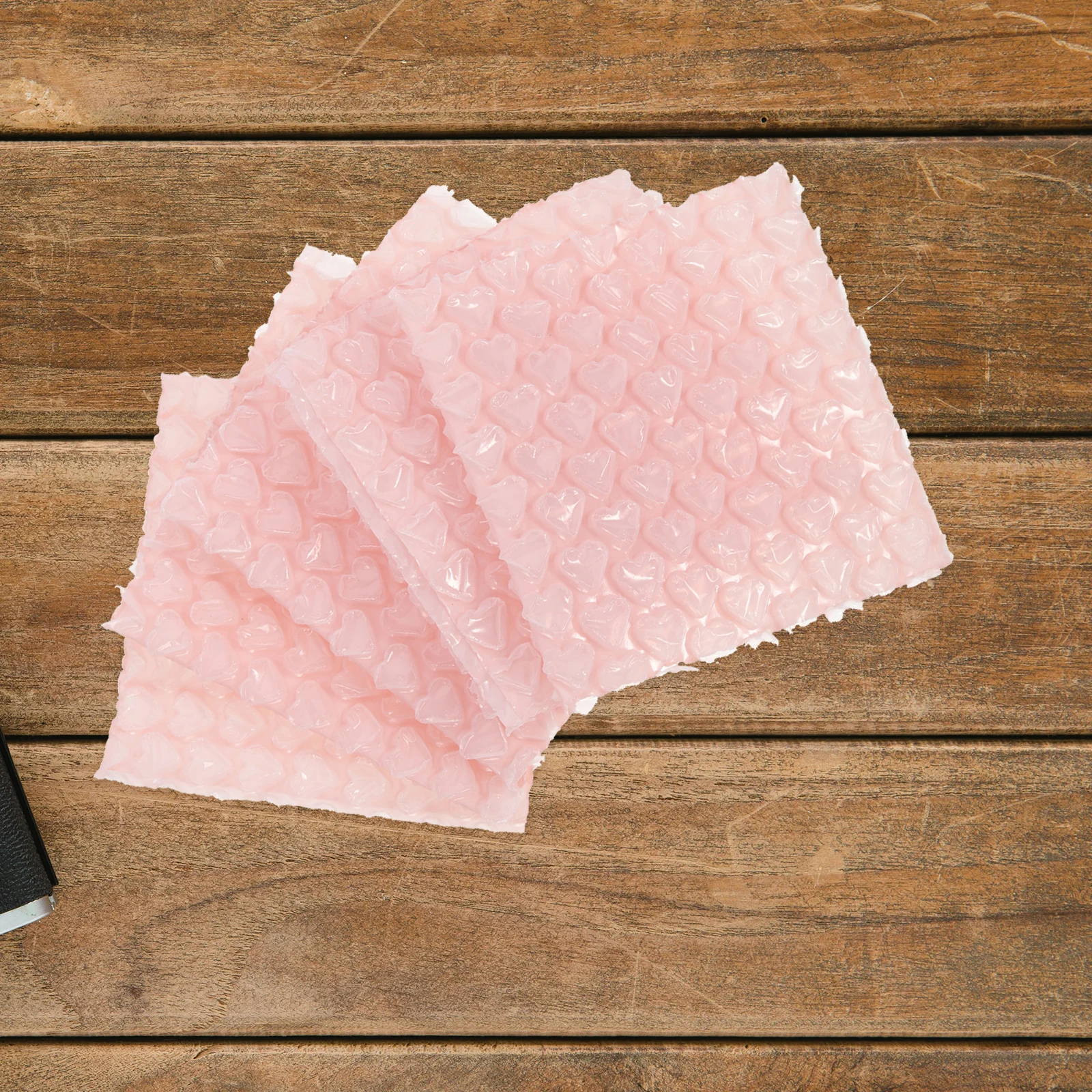 60 Pcs Love Bubble Bag Cushioning Bags Thicken Shipping Mailers Plastic for Packing Pink Pouches