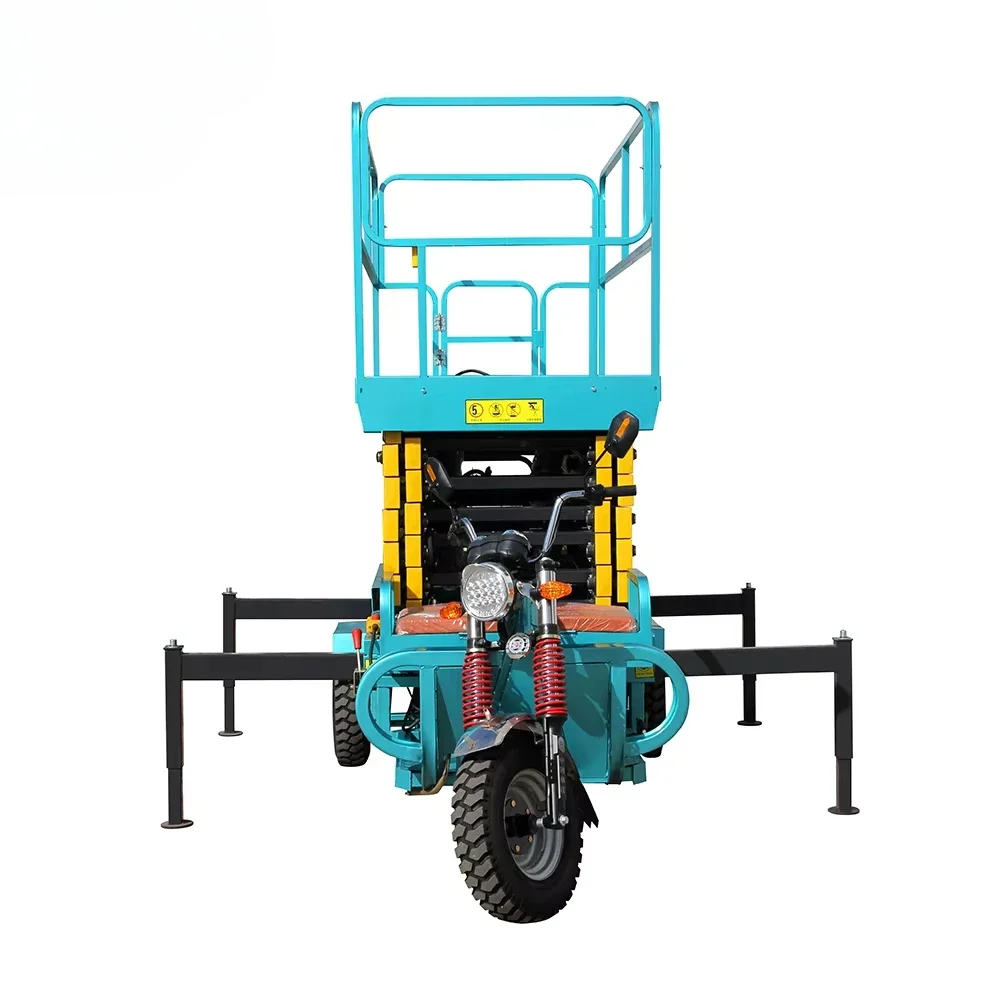 For best-selling electric tricycle vehicle lifting platform manned lift limit weight 500kg