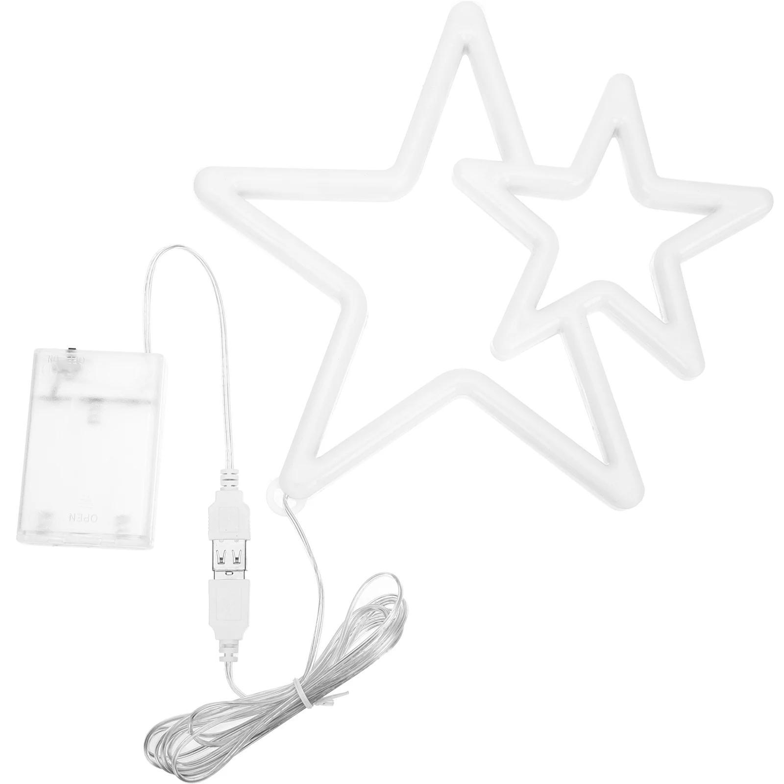 نجمة ليلة ضوء Led مصباح النيون لغرفة النوم جدار ديكور غرفة جو الإضاءة Usb بالطاقة النيون تسجيل ضوء الزخرفية #5