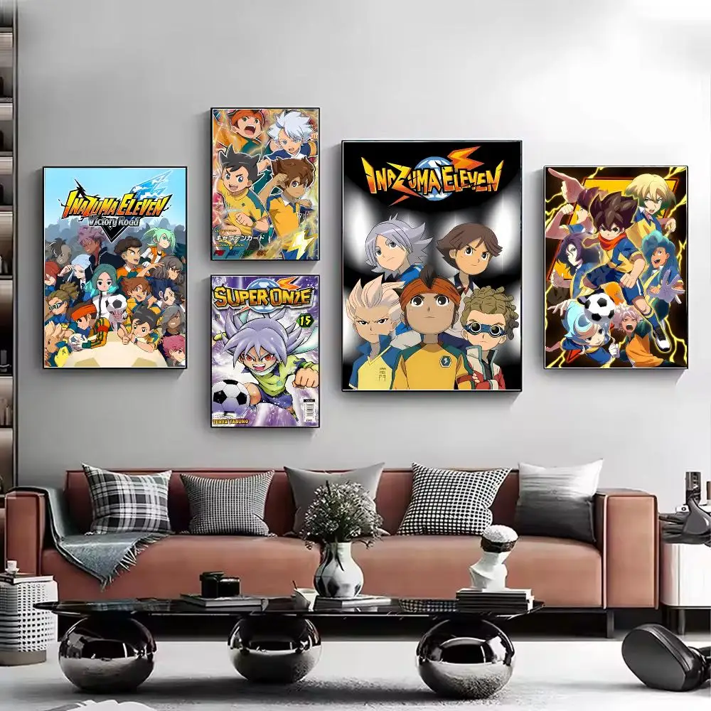 Anime Inazuma Eleven Poster Stylish Wall Art Print for Living Room Bedroom Study Office Café Home Decor Modern Gift
