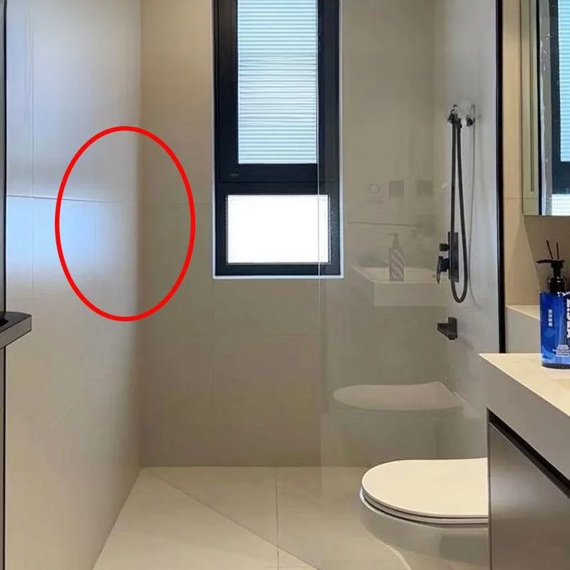 Bathroom  Storage Rack Toilet Pipe Cleaning Stick Wall Mounted Towel Holder Suction Cup Installation No Drilling Requ...