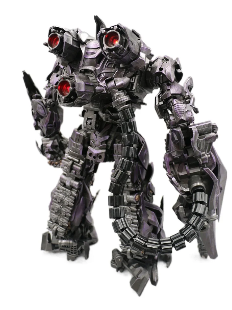 35cm Super Cool Deformation Toy Zeus Model Play Shockwave Repair Robot Transform Tank Boy Toy