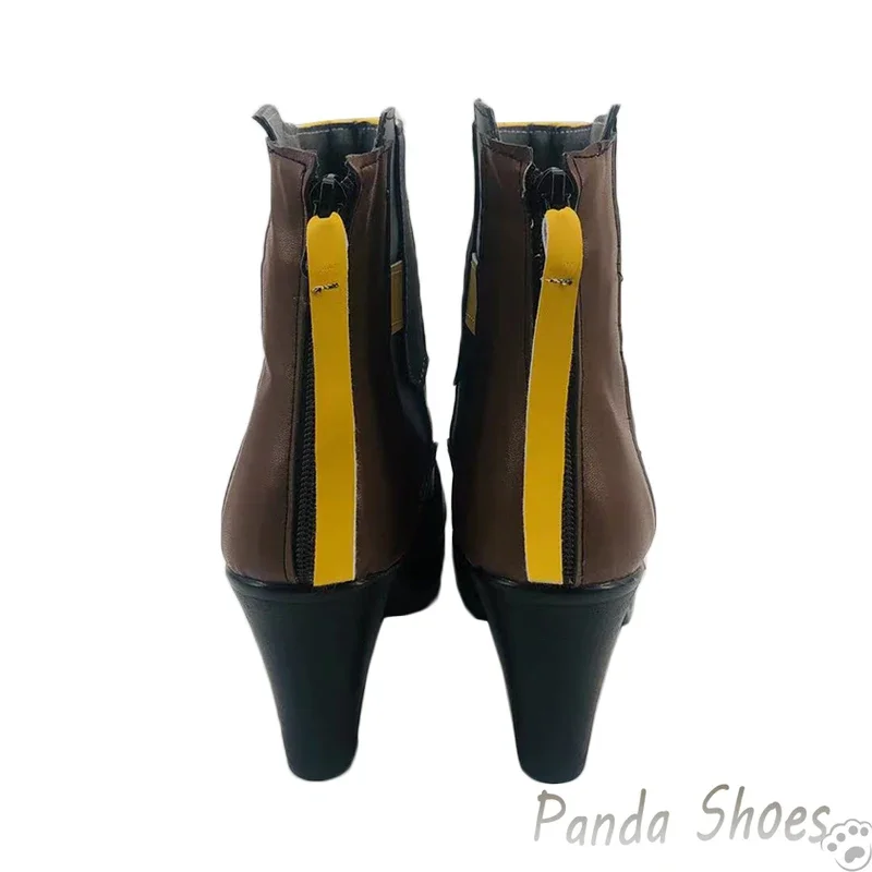 Honkai Star Rail Trailblazer Cosplay Shoes Anime Game Cos Black Boots Stelle Cosplay Costume Prop Shoes for Con Halloween Party