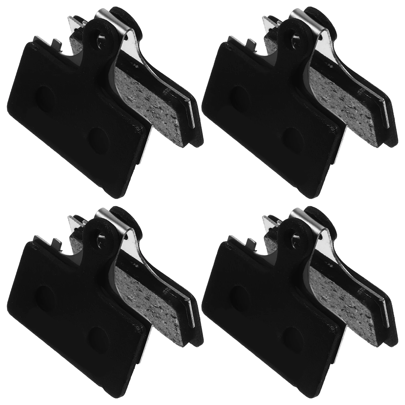 

1 set Disc Pads Resin Pad For Bike High Performance Half-Plate Cycling Brake Pads Durable Silent Mountain Bike Brake Disc