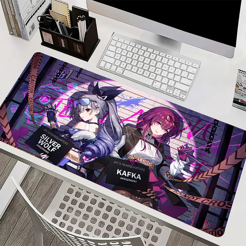 Cool Gaming Mouse Pad kawaii Desk Mat Rubber Keyboard Pad PC Computer Accessories Large Carpet