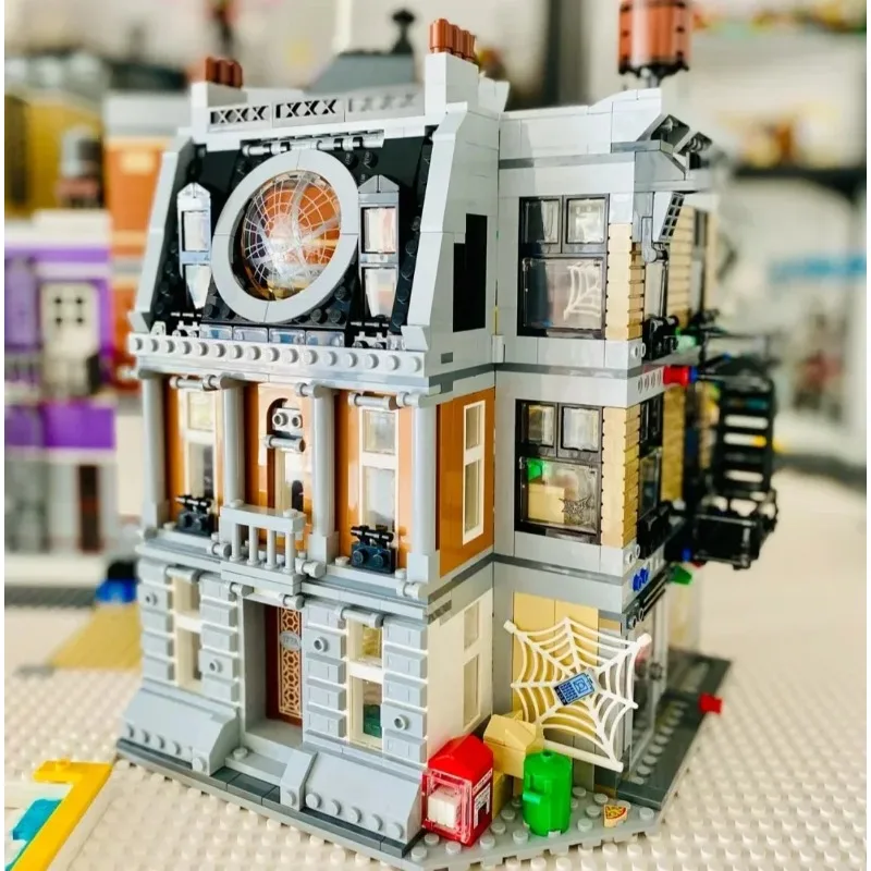 

Hero Movie Series Sanctuary Sanctuary Showdown Model Building Blocks Movie Collectible Children's Birthday Boys Gifts 1125pcs