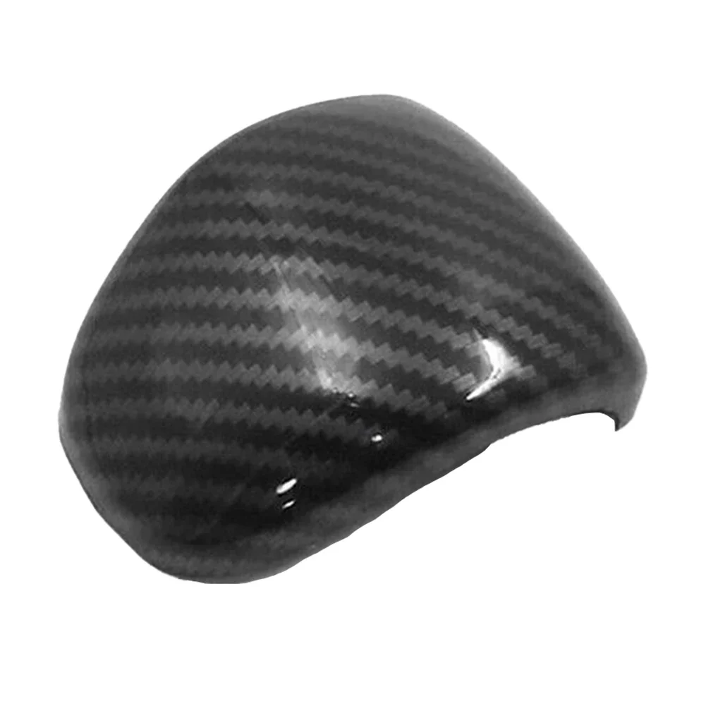 High Class And Fashionable Decor Style ABS Carbon Fiber Carbon Fiber Black Fashionable Shift Knob Cover Fitment Specification