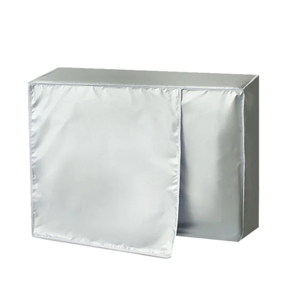 Air Accessories Air Condition Cover Dust Cover Silver Waterproof Air Conditioner Outer Covers Host Outer Machine Cover