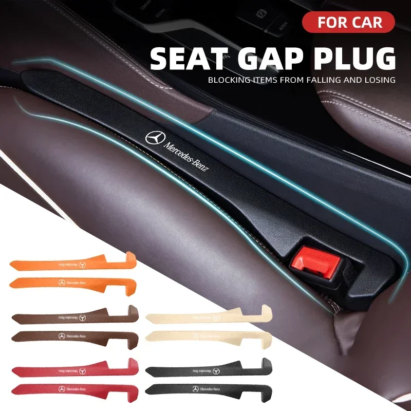 1PCS Car Seat Gap Filler Side Seam Plug Strip For Mercedess Benzs AMGs W202 W203 W204 W205 W210 W212 W213 W177 V177 W176 W169