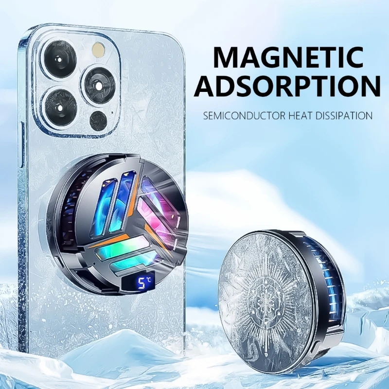 High Speed Fan Cell Phones Cooling Fan Portable Cooling Device Innovative Smartphone Cooling Fan for Phone