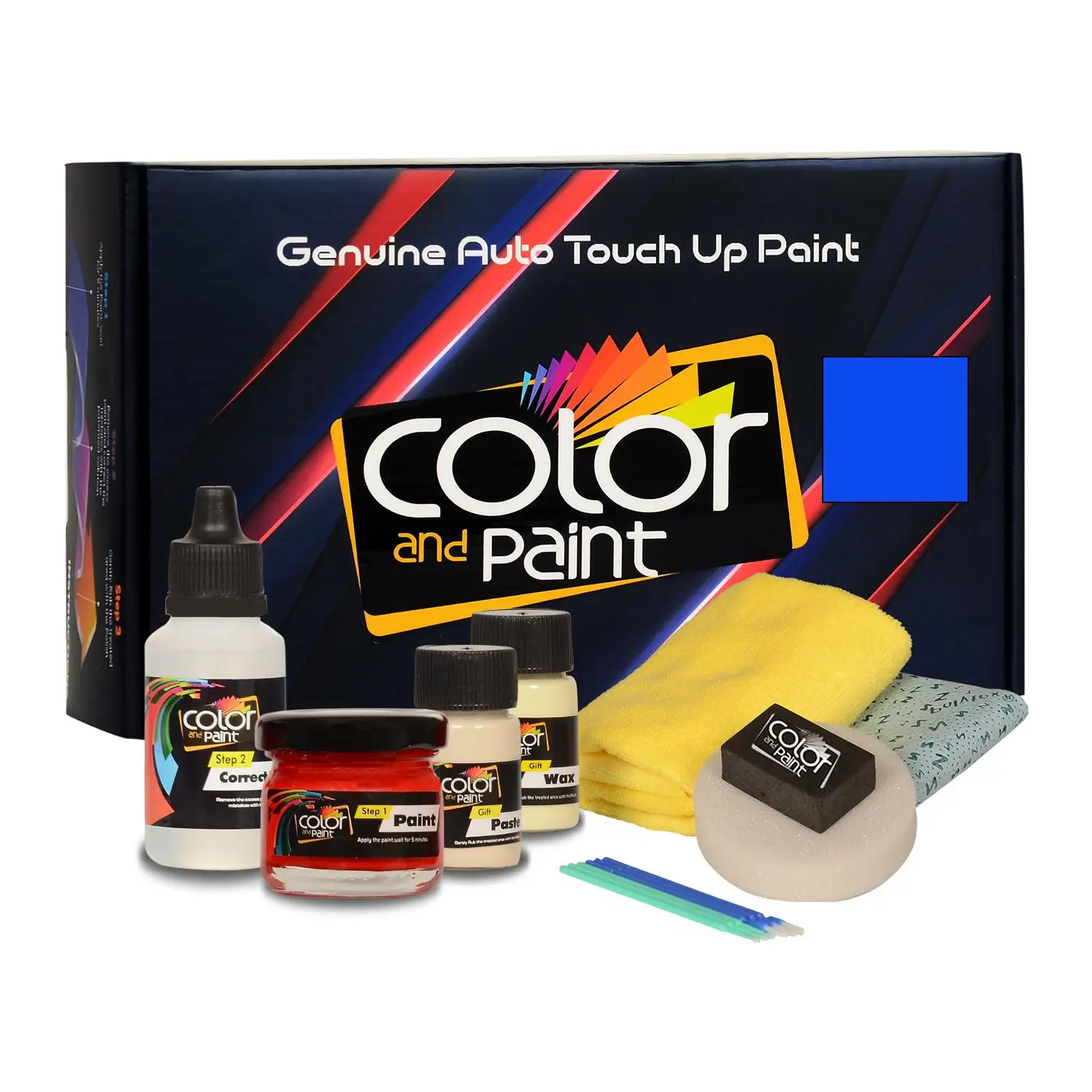 

Color and Paint compatible with Buick Automotive Touch Up Paint - DARK STEEL BLUE II - WA9857 - Basic Care