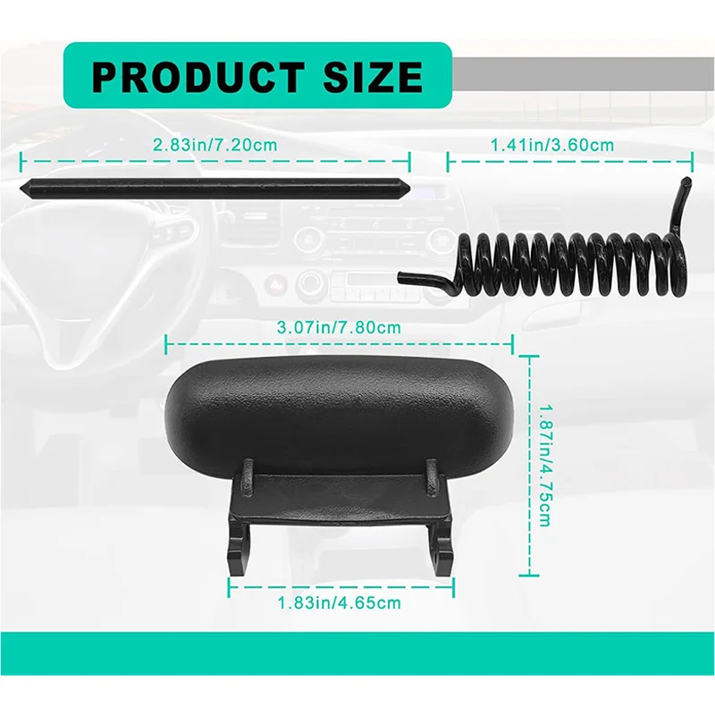 مسند ذراع السيارة غطاء قفل وحدة التحكم المركزية مزلاج كليب 83451-SNA-A01ZA لهوندا سيفيك 2006 2007 2008 2009 2010 2011 اكسسوارات السيارات