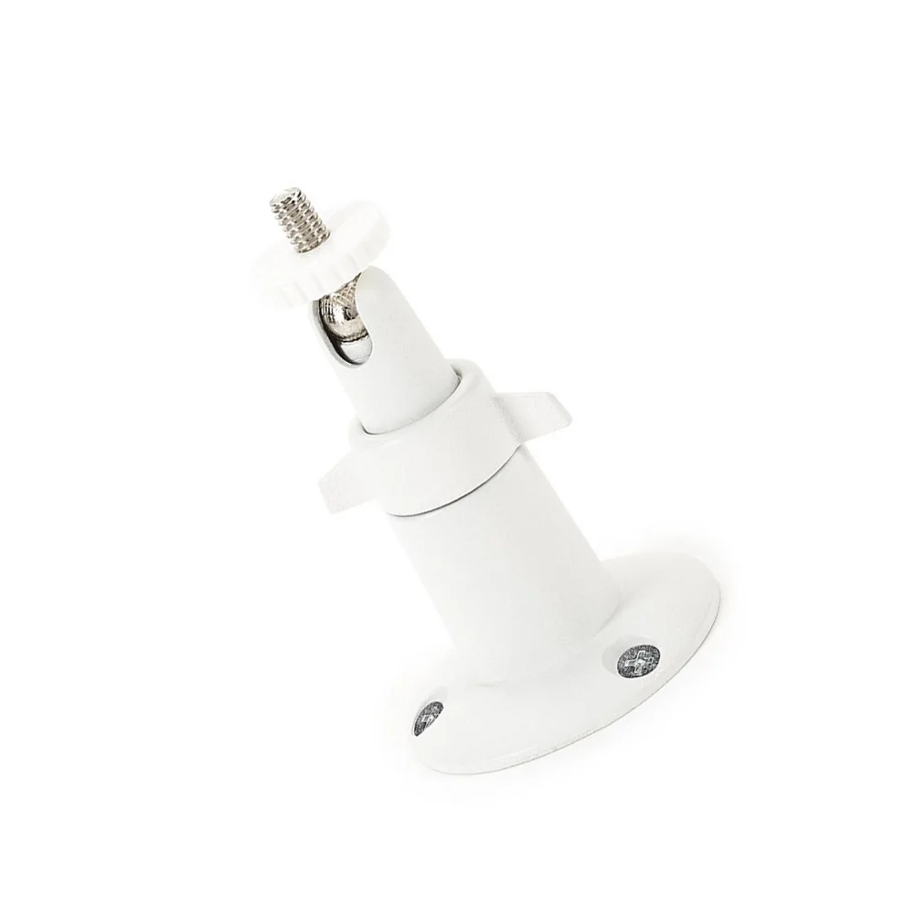 

2 pcs Security Camera Wall Mount Adjustable Indoor Outdoor Bracket For Cctv Cameras Metal Abs Lightweight 360 Swivel 90