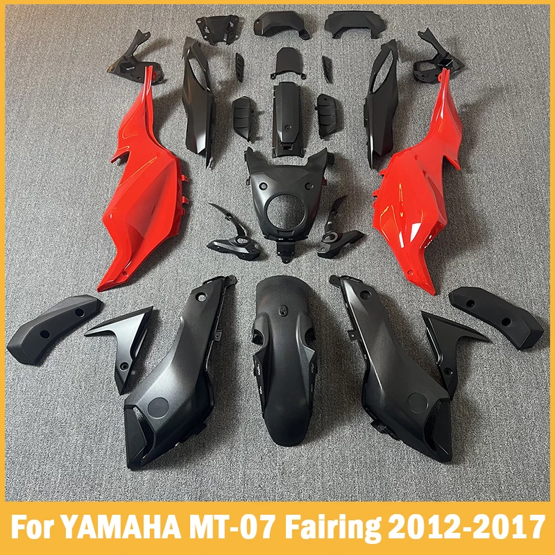 

For YAMAHA MT-07 2012 - 2017 Motorcycle Fairing kits fairings body kit ABS injection molding MT07 Fairing