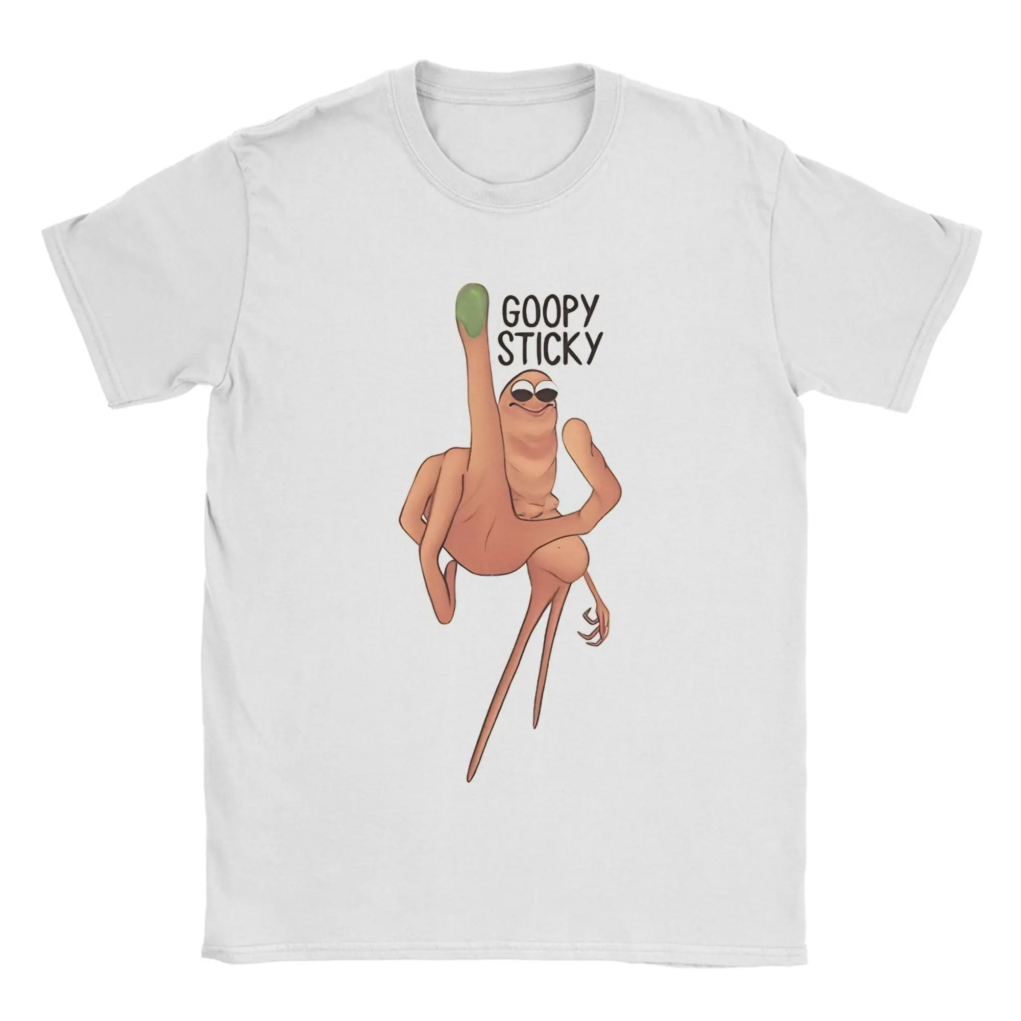 

Забавная мужская футболка Marcus the worm с круглым вырезом, футболки из 100% хлопка, футболки с короткими рукавами, классическая одежда