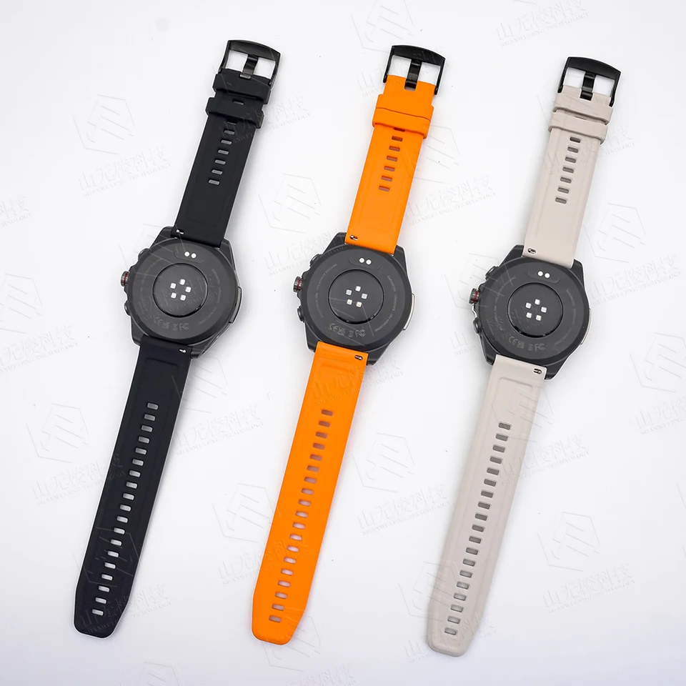 2025 FT66 GPS Smart Watch with Flashlight 1.43Inch AMOLED Screen