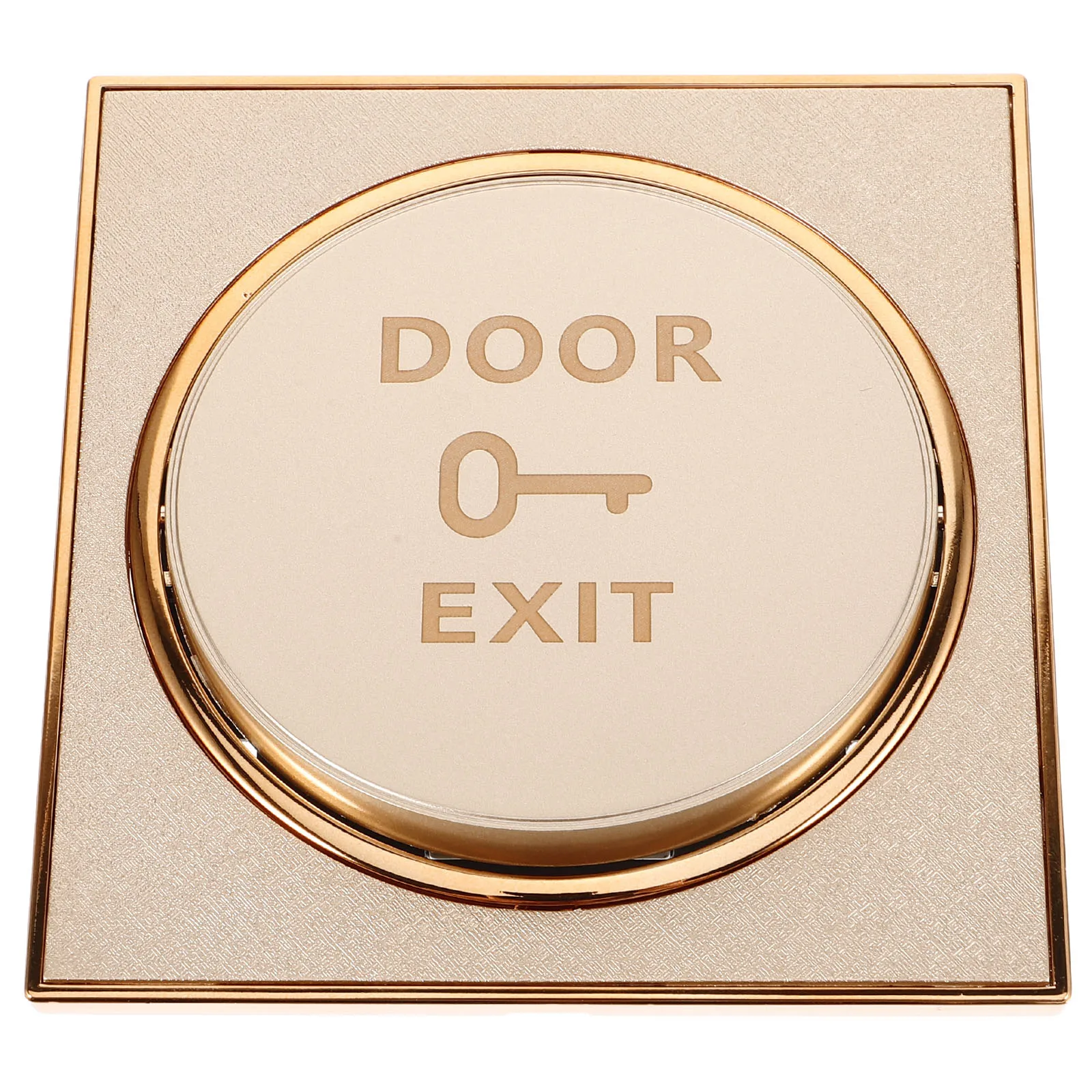 Access Control Button Switch Exit Cover Wall Plate Doorbell Waterproof Stainless Steel Push to Exit Strong Durable Grid Design