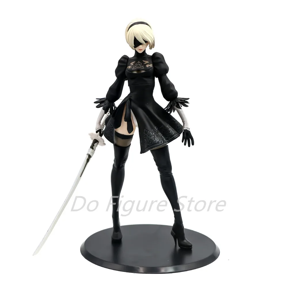 27cm NieR Automata 2B YoRHa Deluxe wersja pcv zabawki figurki akcji